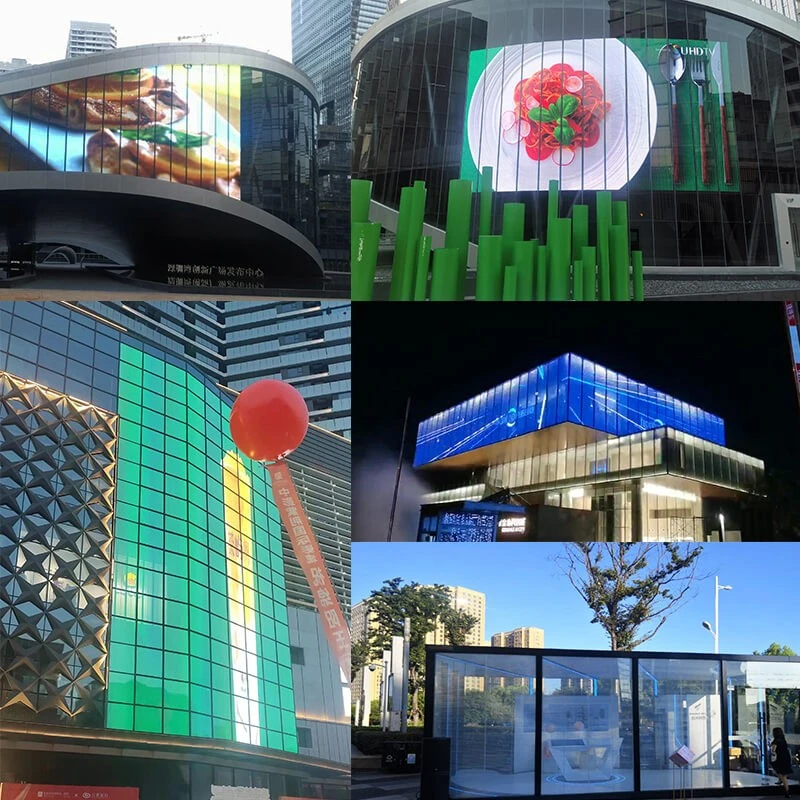 High Transparency LED Grid Screen