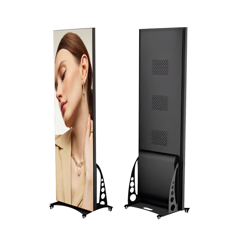 Front and rear P125 Floor Standing Digital Display Front and rear P125 Floor Standing Digital Display