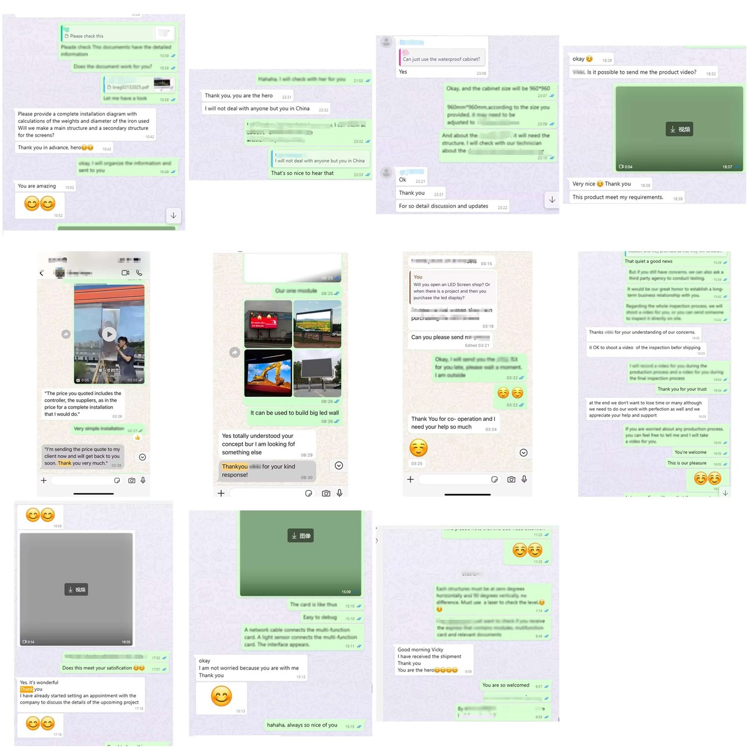 customer service of P125 Indoor COB LED Display customer service of P125 Indoor COB LED Display