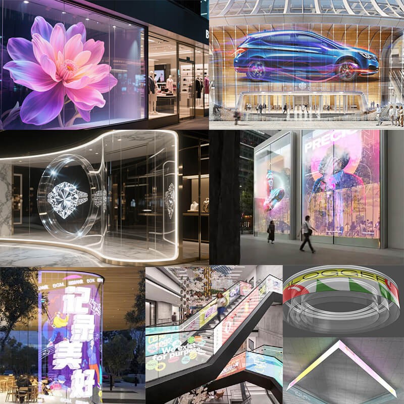 flexible film led display screen applications 1