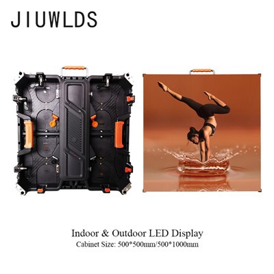 Sgrin LED rhentu llwyfan