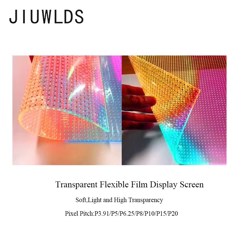 transparent film led display screen