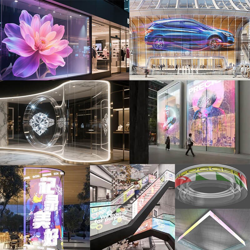 applications of Ultra thin Flexible LED Film Screen